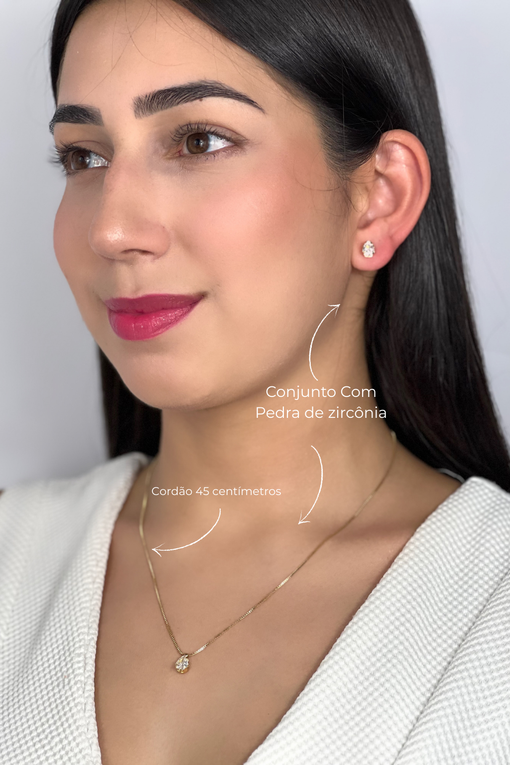 Conjunto Gota Cristal