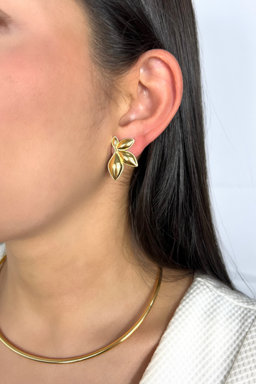 Brinco Meia Flor Lisa M