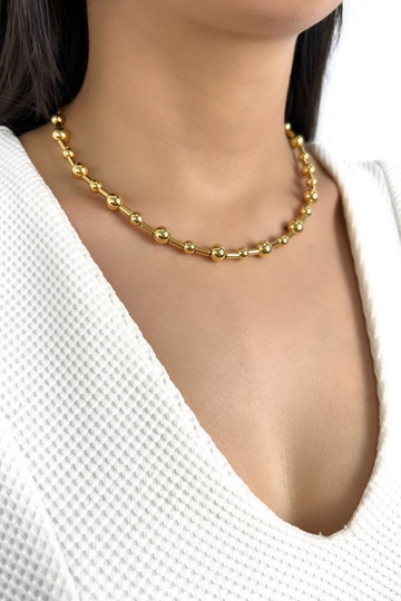 Cordão com Esferas Lisas