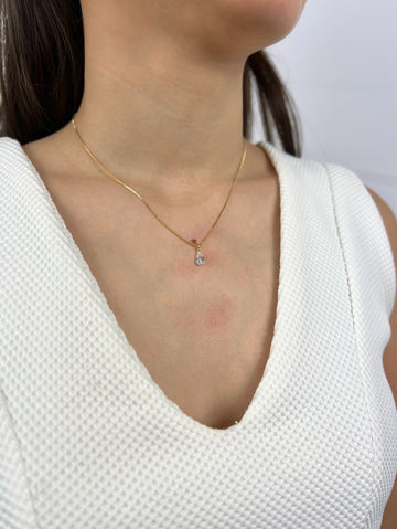 Cordão Ponto de Luz Gota 45CM