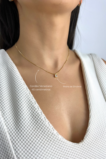 Cordão Ponto de Luz Quadrado 30CM