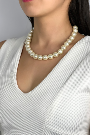 Cordão Pérolas GG 45CM