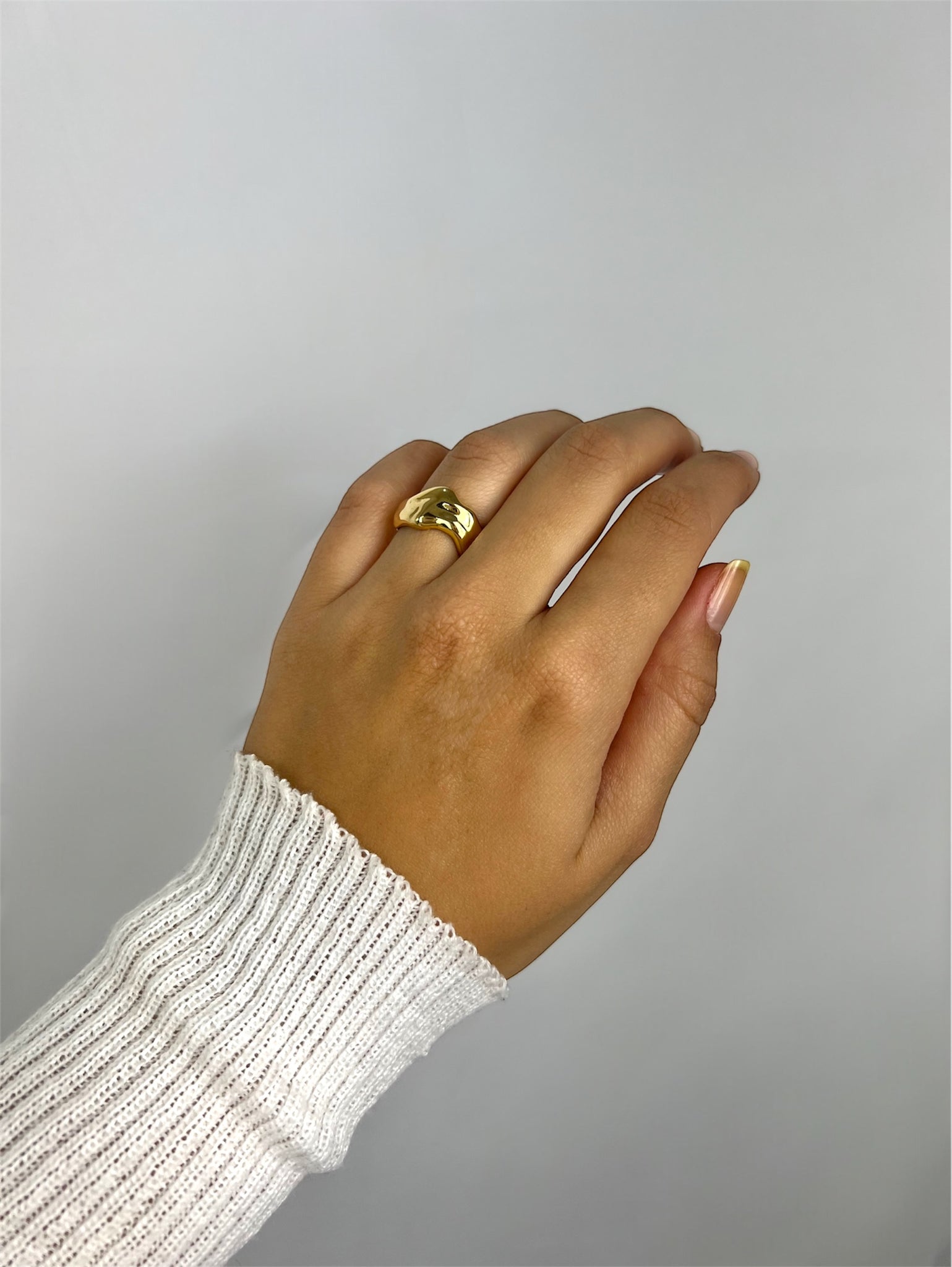 Anel Orgânico Base Liso